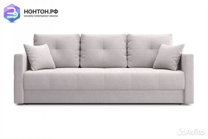 Диван еврокнижка Вита 3-х местный бежевый