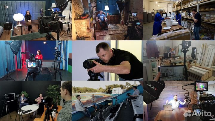 Видеосъёмка, видеограф, оператор, монтаж видео