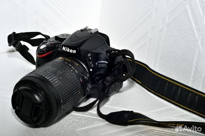 Зеркальный фотоаппарат Nikon D5100+55-200mm