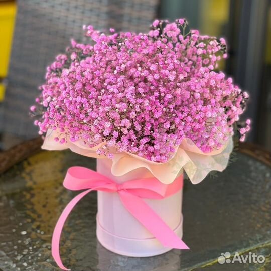 Цветы в коробке (Доставка)