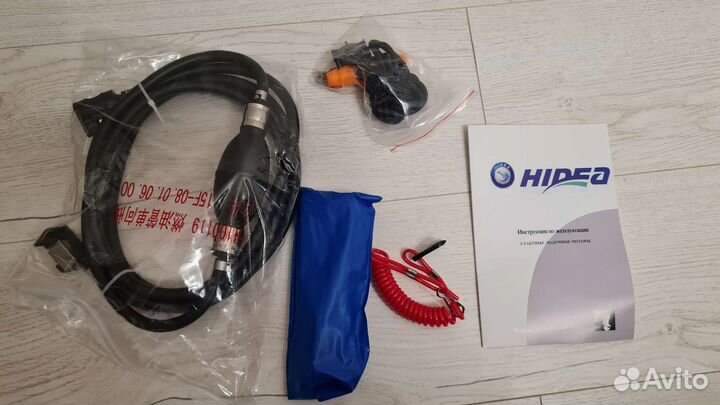 Продам мотор Hidea 5л.с. 2 такта, новый, с баком