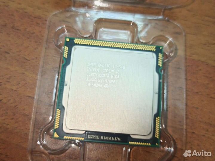 Процессор Intel core i3 -540