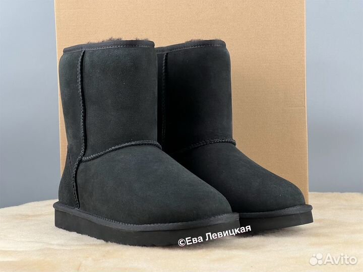 Угги мужские Ugg Mens Classic Short II Black