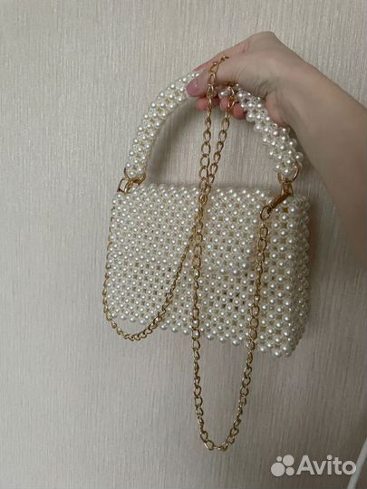 Сумка из бусин ручной работы