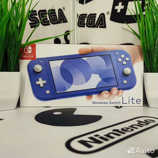 Nintendo Switch Lite Синий/Blue (32Gb) Новый