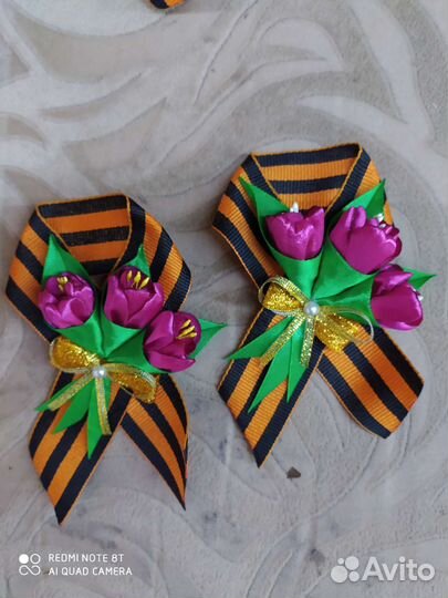 Георгиевская лента брошь