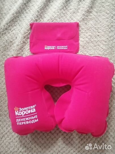 Надувная подушка для шеи