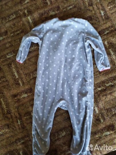 Комбинезон флис для девочки 80 размер