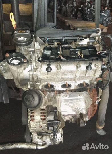 Двигатель Volkswagen Polo 4 2007г BXV 1.2 бензин