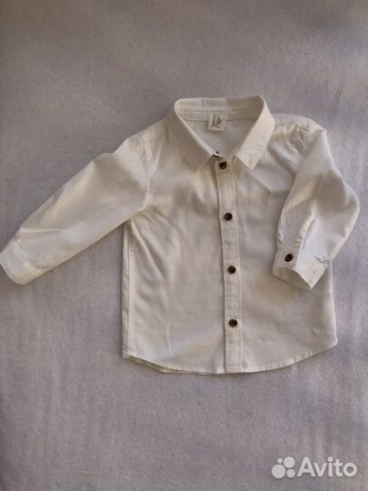 Костюм для мальчика hm 74 размер (рубашка, брюки)