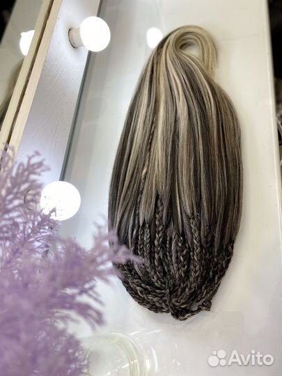 Комплект де косы и дреды косы со свободным концом