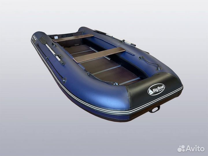 Лодка пвх (жесткое дно+киль) - Беринг 380