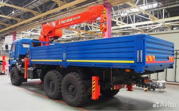 Шасси КАМАЗ 43118-3090-76-RR с КМУ РИАТ, 2024