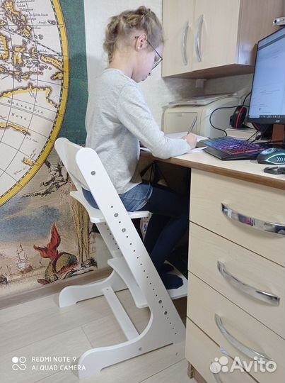 Детский растущий стул школьник
