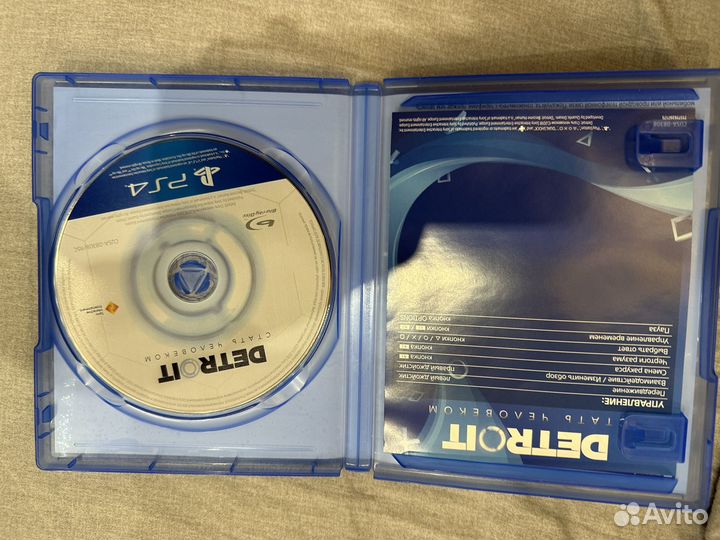 Detroit become human ps4 диск