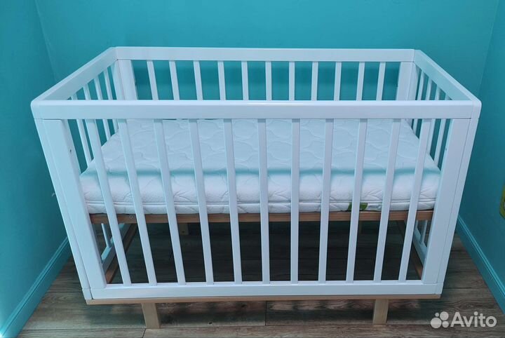 Детская кровать Happy baby Mirra 120х60