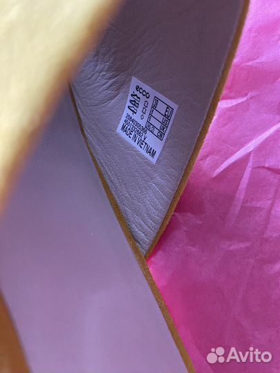 Новые ecco мюли 39 EU 38.5 RU 245 мм сабо