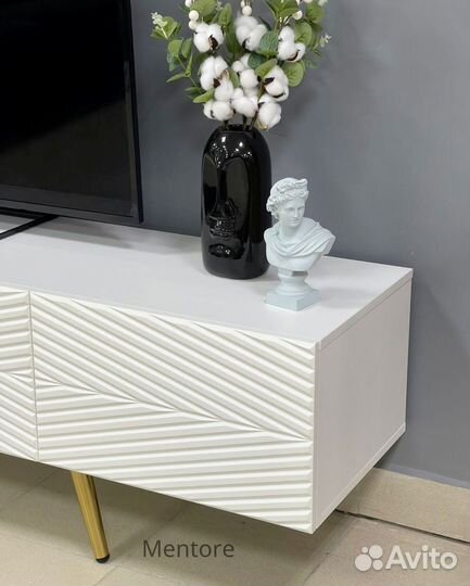 Тумба тв Bravo с фрезеровкой / 1800х400х300 мм