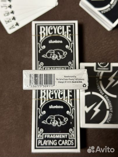Карты для покера Bicycle x Fragment Новые