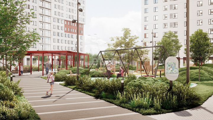 4-к. квартира, 71,9 м², 12/16 эт.