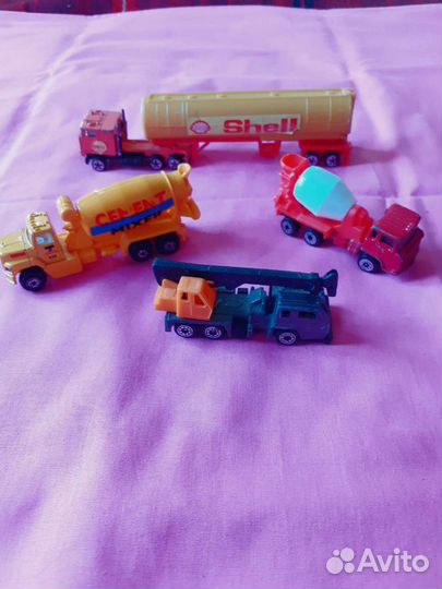 Набор коллекционных машинок Спец техника СССР