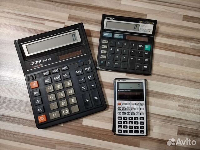 Калькуляторы на солнечных батареях