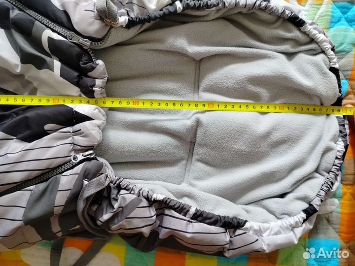 Зимний конверт в коляску