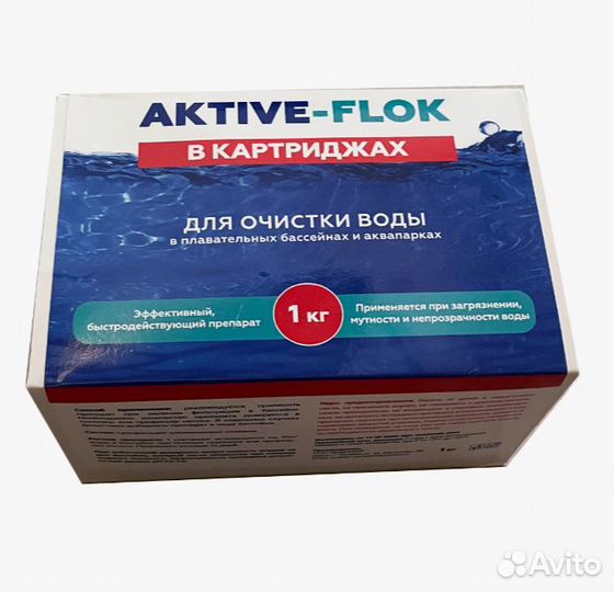 Aktive-flok в картриджах,1 кг