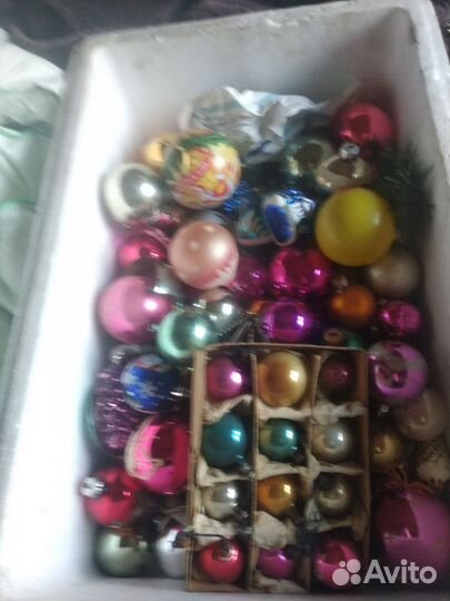 Елочные игрушки СССР