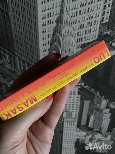 Парфюмерная вода Masaki Fluo 10 ml Новая