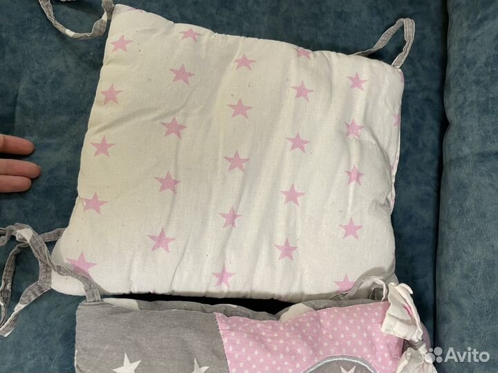 Бортики в детскую кроватку