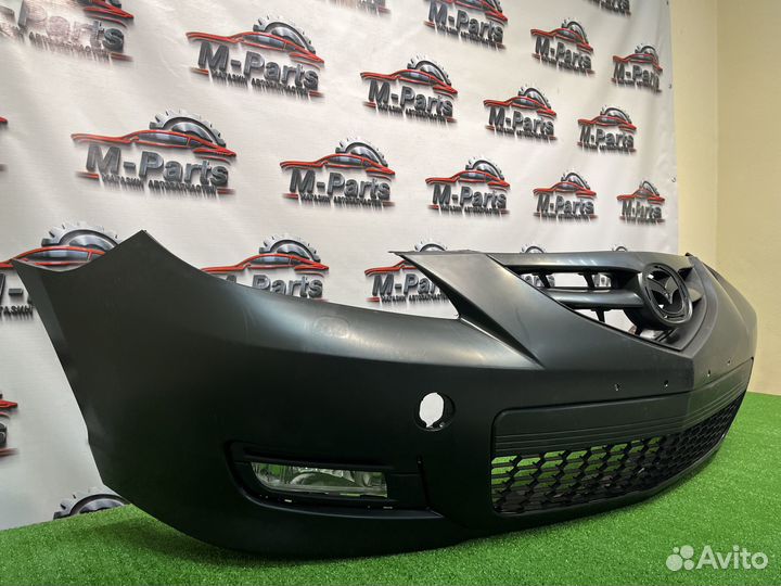 Бампер передний на mazda 3 bk 06-09 sport