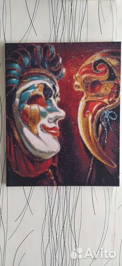 Алмазная мозаика готовая 40 50см