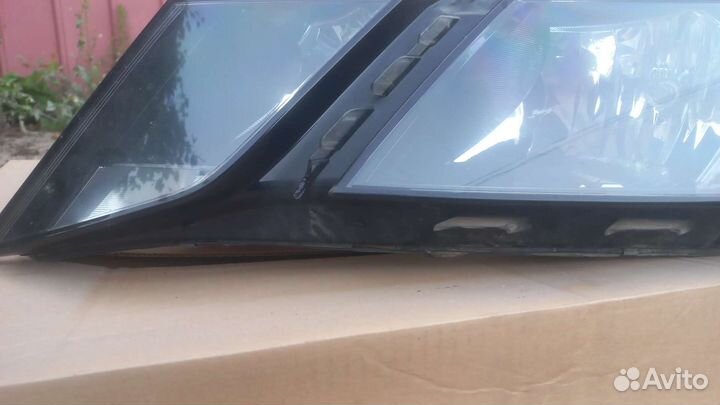 Фара передняя левая skoda octavia a7