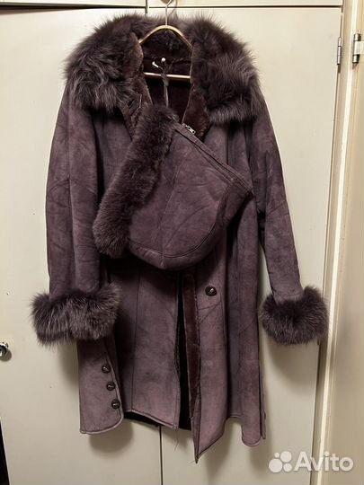 Дубленка натуральная женская 50 52