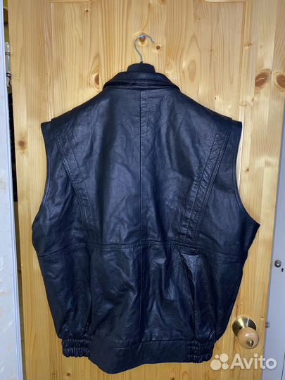 Жилет натуральная кожа