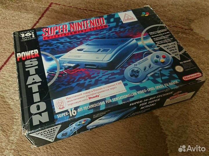 Super Nintendo оригинал