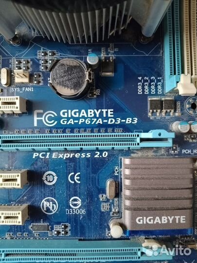 Lga 1155 комплект i3-3240+16gb