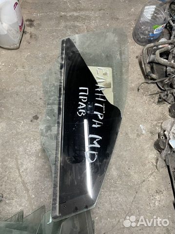 Стекло перед прав hyundai elantra MD