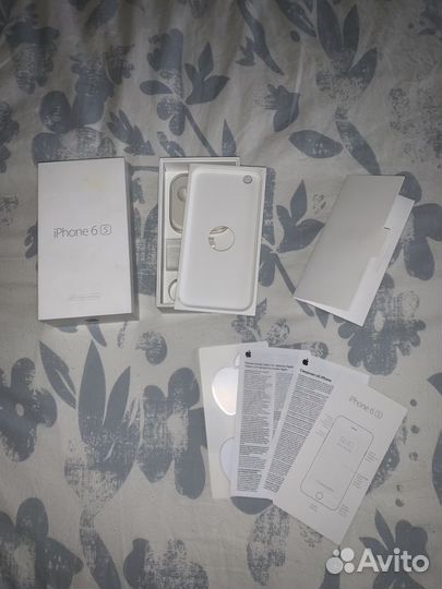 Коробка от восстановленного iPhone 6s 128GB Silver