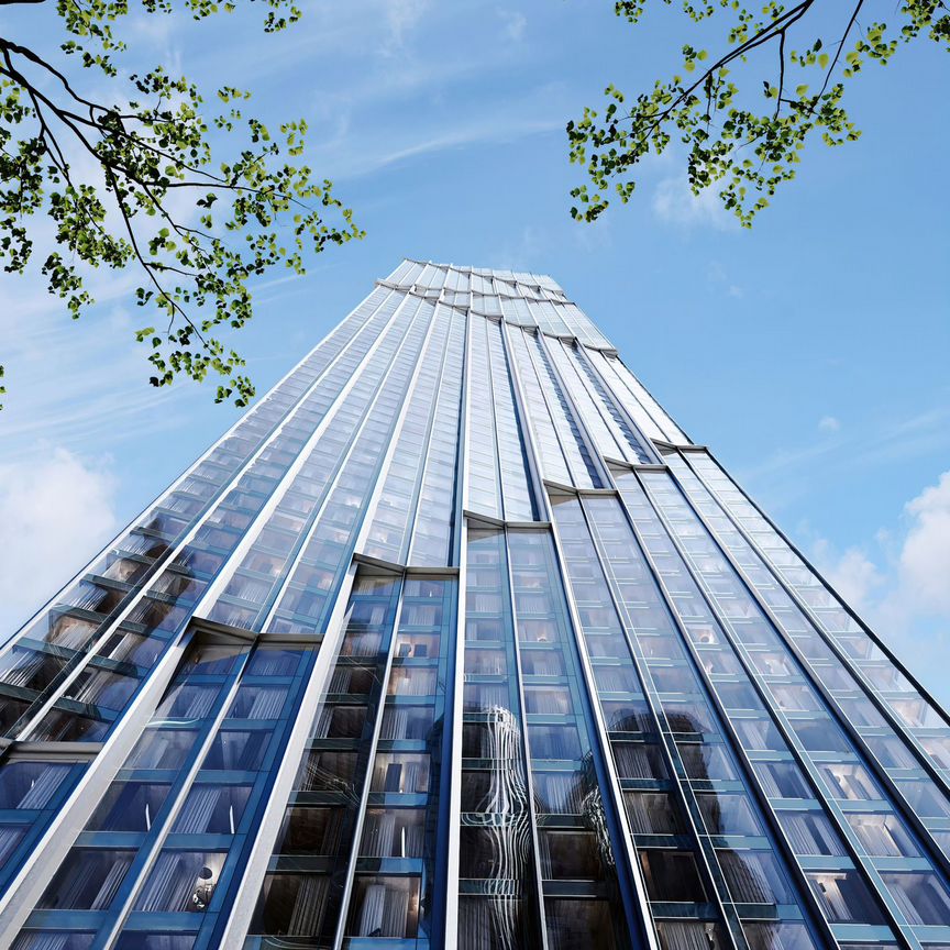 2-к. квартира, 80,8 м², 40/85 эт.