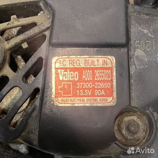 Генератор Hyundai Sonata Tagaz