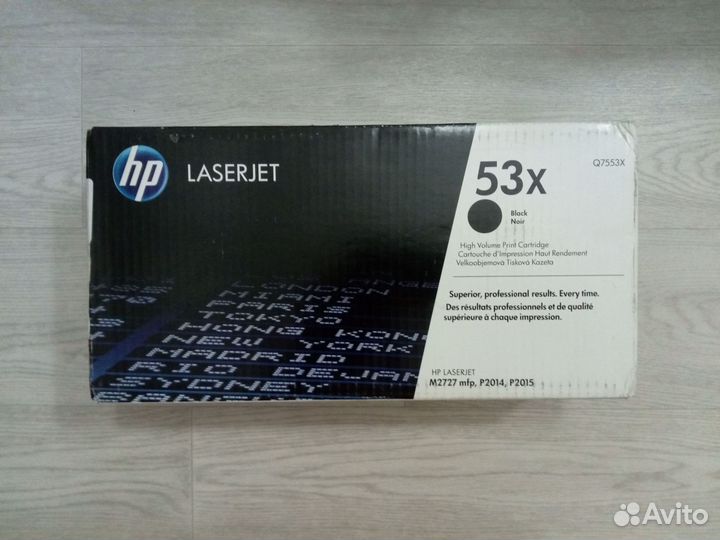 Картридж HP Q7553X