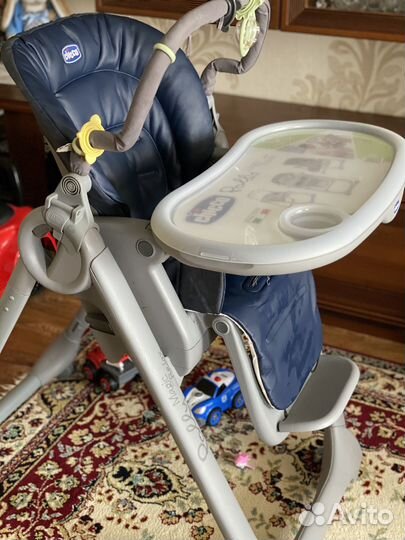 Стульчик для кормления chicco polly magic relax