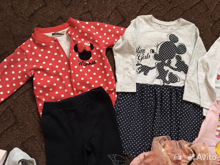 Вещи пакетом на девочку 98