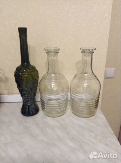 Ваза, штоф, графин, бочонок, керамика СССР