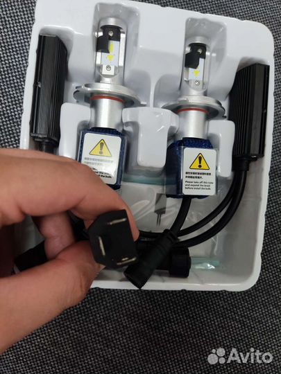 Лед лампы h4 philips ultinon essential