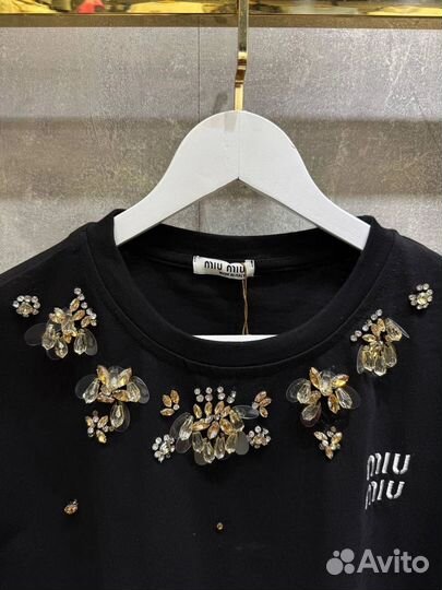 Футболка женская miu miu lux