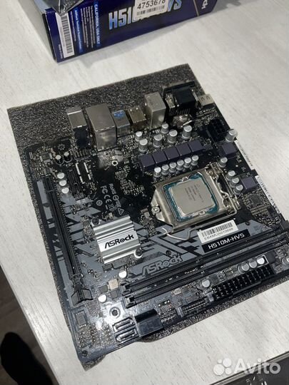 Комплект i3 10100f + H510M