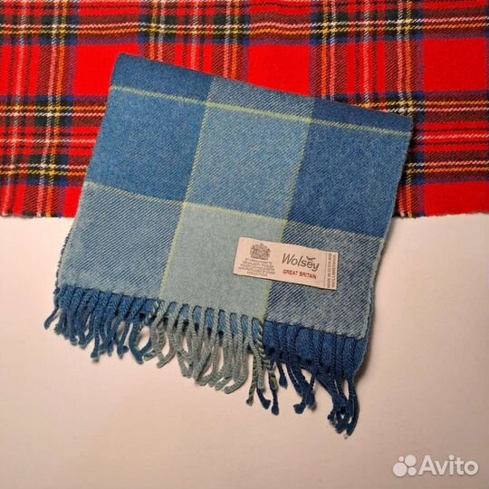 Винтажный шарф Wolsey made in Scotland